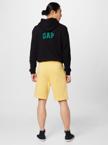 GAP - regular Pantalón en amarillo