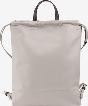 DuDu Backpack in White: front