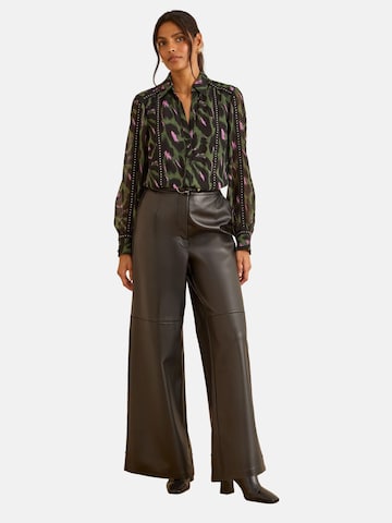 Bluză de la love & roses pe verde: față