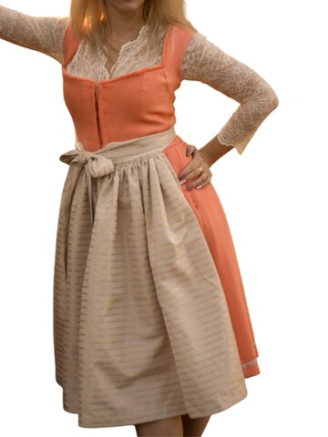 INNA.Trachten Dirndl 'Marille' in Orange