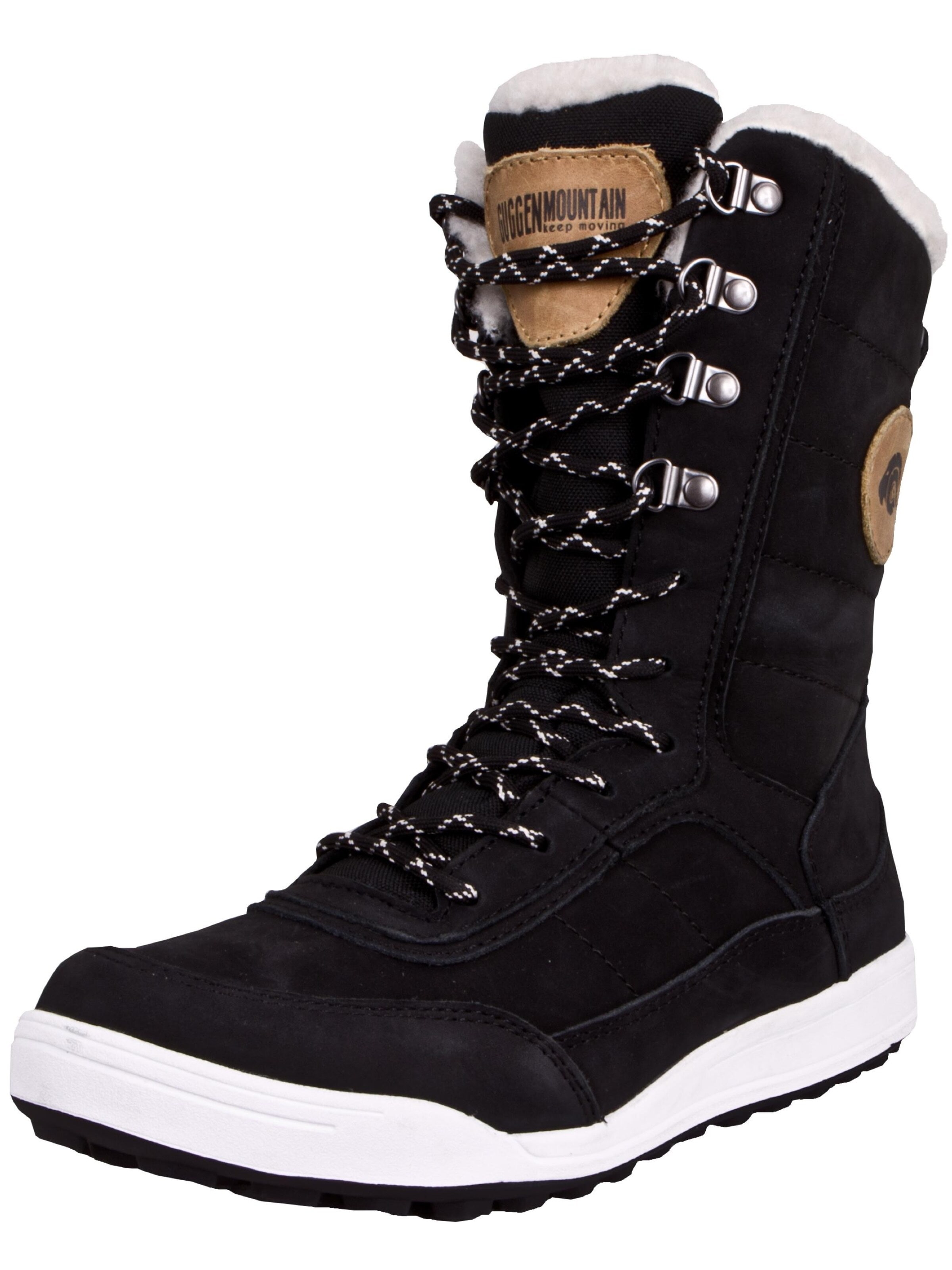 Guggen Mountain Snow boots 'HPC58' in Black: front