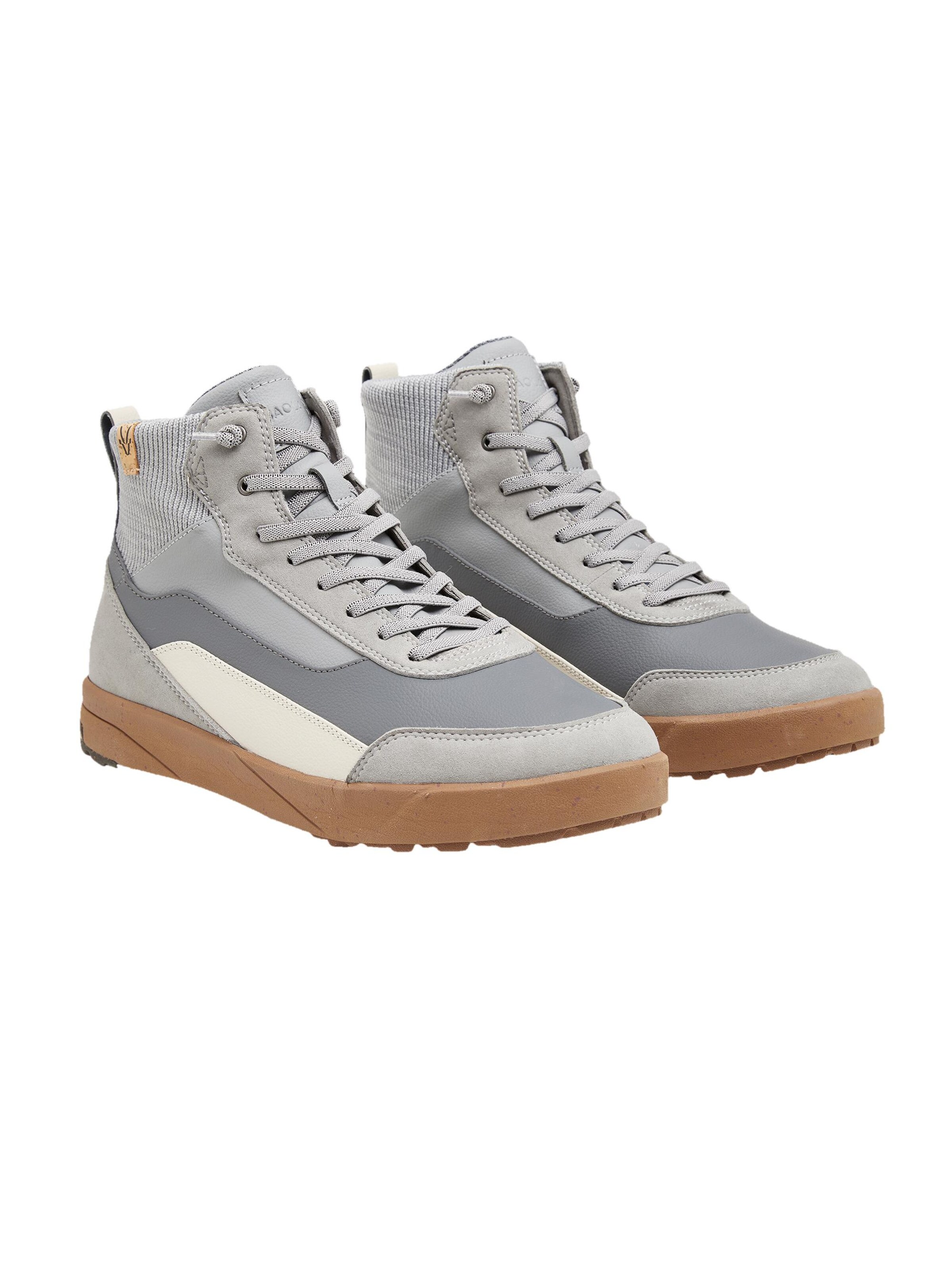 SAOLA Sneaker high 'Quito Mid Waterproof M Grey'‌‌‌‌‌‌‌ in Grau