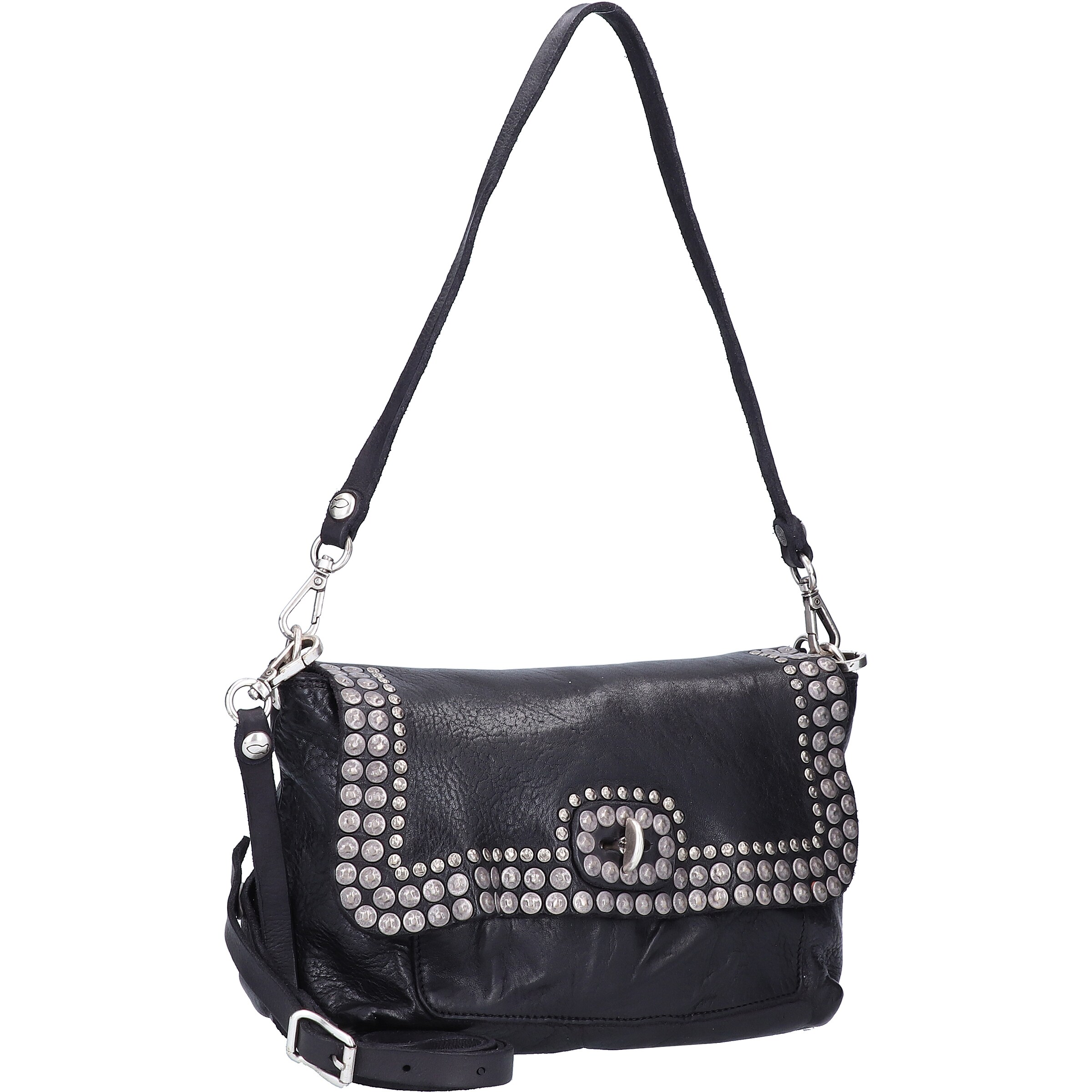 Campomaggi Schoudertas in Zwart