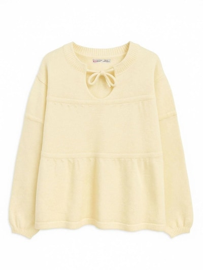 MixRay Kampsun 'Pullover' S-L suuruses sidrunkollane, Tootevaade