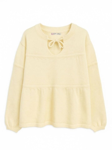 MixRay - Pullover 'Pullover' em amarelo: frente
