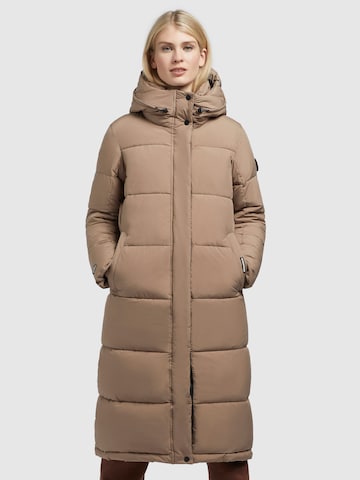 khujo Winterjas 'Tione' in Beige: voorkant