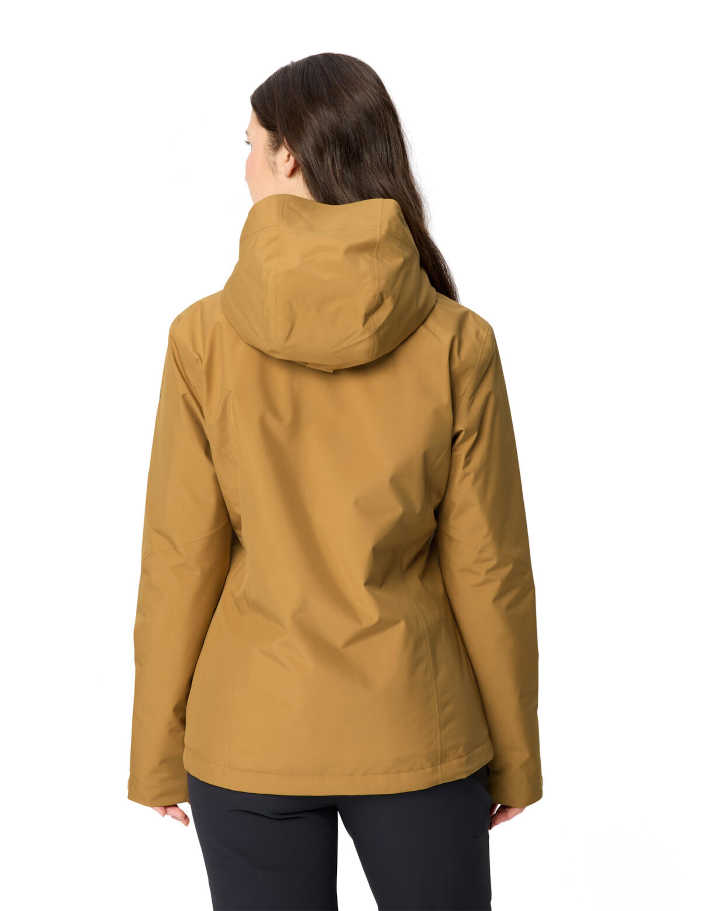 VAUDE Outdoorjacke 'Rosemoor II' in Braun