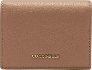 Portamonete 'COCCINELLE METALLIC' di Coccinelle in marrone: frontale