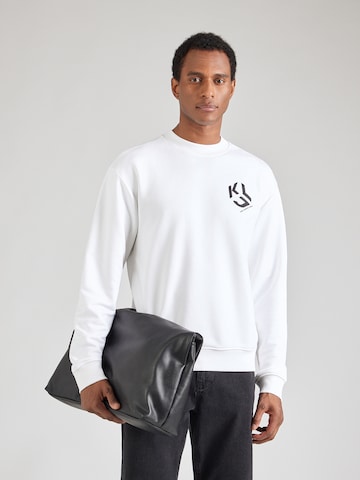 KARL LAGERFELD JEANS Collegepaita värissä valkoinen: etupuoli