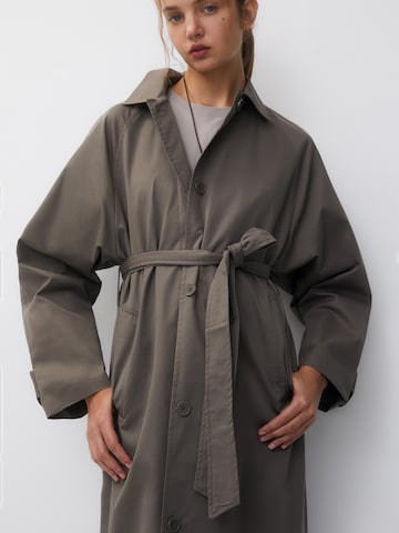 Pull&Bear Between-seasons coat in Grey