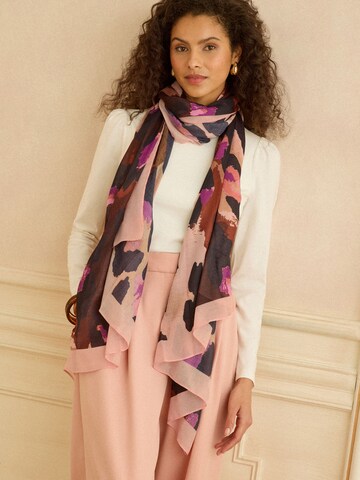 love & roses Schal in Pink