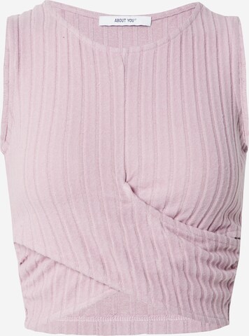 ABOUT YOU Top 'Therese' in Pink: front