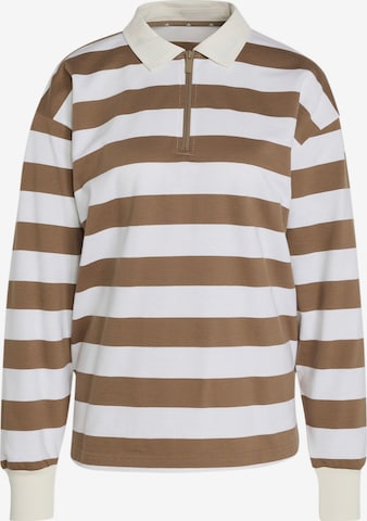 ADIDAS SPORTSWEAR - Camiseta funcional 'Essentials Contemporary' en marrón: frente