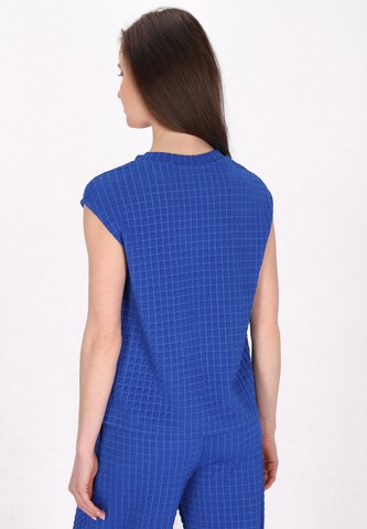usha BLUE LABEL Shirt 'Fashion Look' in Blauw