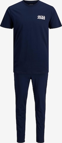 JACK & JONES Pyjama in Blau: predná strana