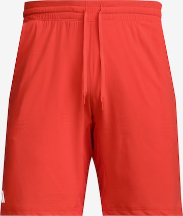 ADIDAS PERFORMANCE Workout Pants 'Ergo' in Red: front