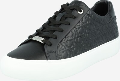 Calvin Klein Sneakers low i svart / sølv, Produktvisning