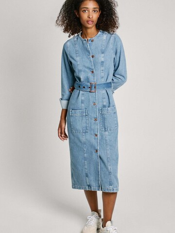 Pepe Jeans Blousejurk 'Scottie' in Blauw