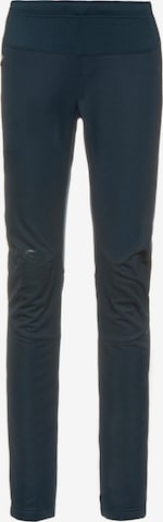 VAUDE Skinny Outdoorbroek 'Wintry' in Blauw: voorkant