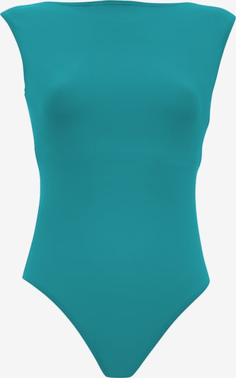 VIVID Badeanzug in cyanblau, Produktansicht