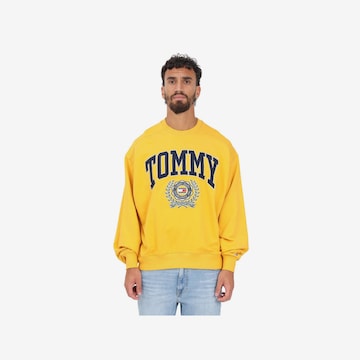 geltona Tommy Jeans Megztinis be užsegimo