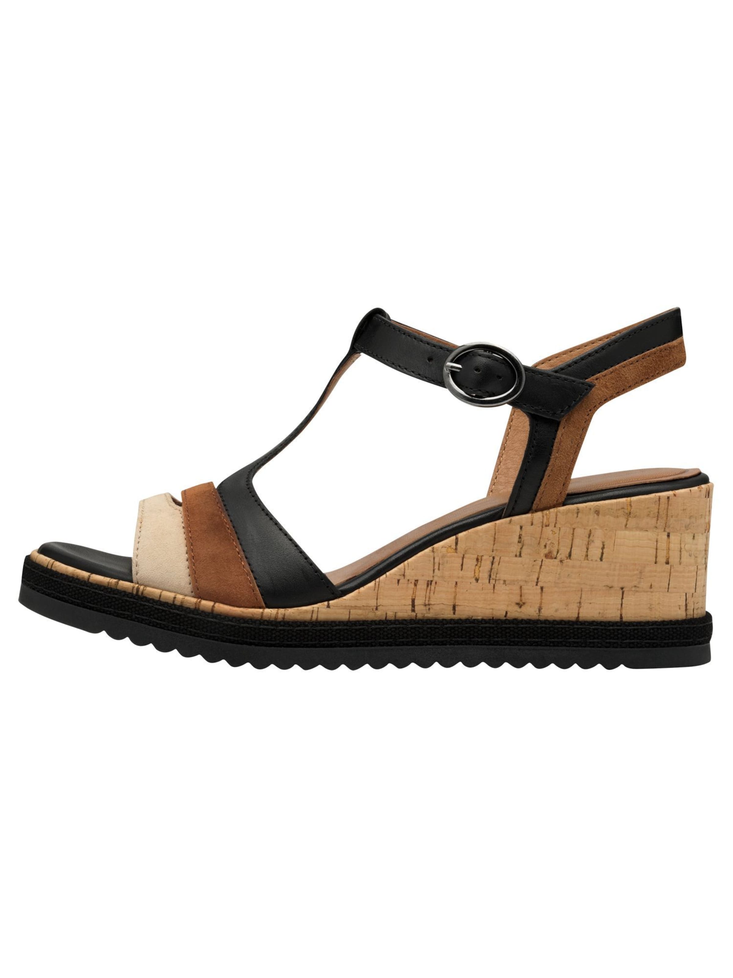 Tamaris Sandaal in Zwart