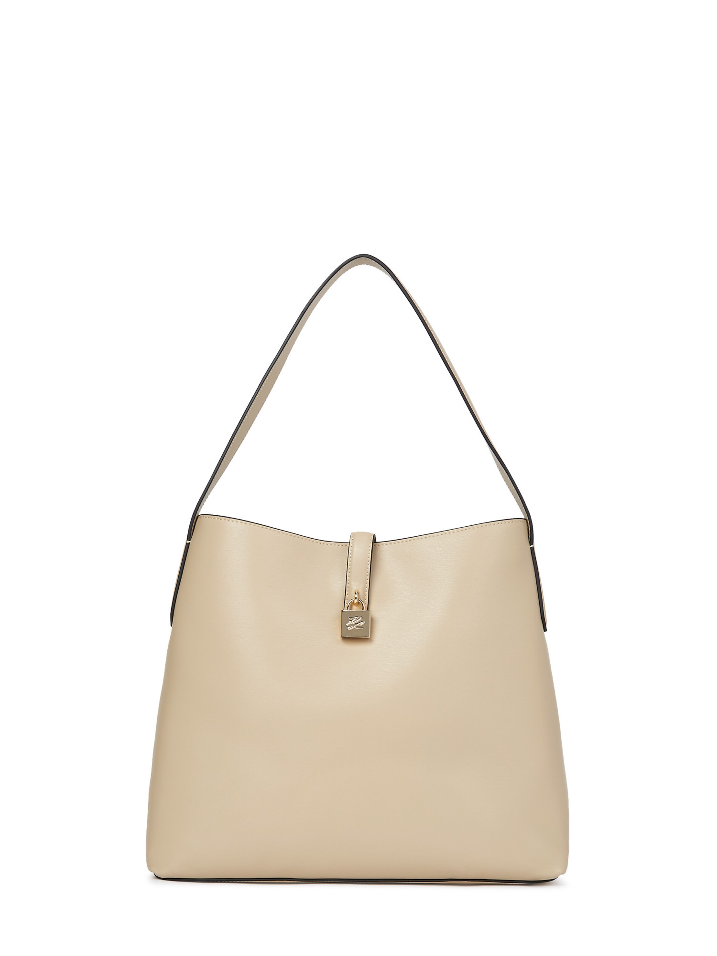 Karl Lagerfeld Sac bandoulière en crème, Vue avec produit