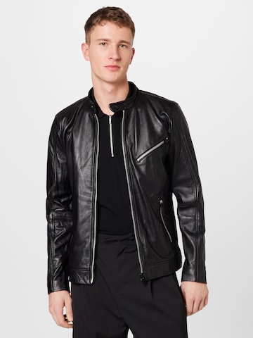 FREAKY NATION Between-Season Jacket 'Hannes' in Black: front