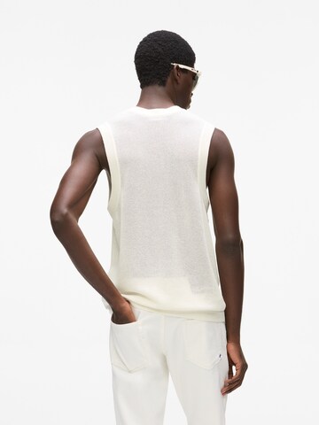 KARL LAGERFELD JEANS Pullover in Weiß