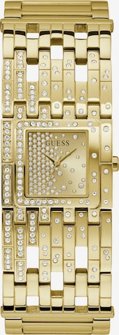 Montre à affichage analogique 'Waterfall' GUESS en or : devant