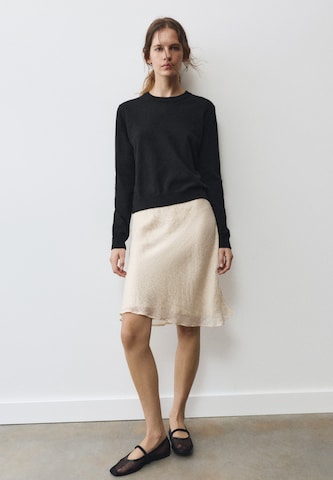 Pull-over Pull&Bear en noir : devant