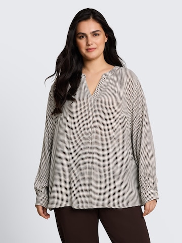 Tom Tailor Women + Blus i brun: framsida