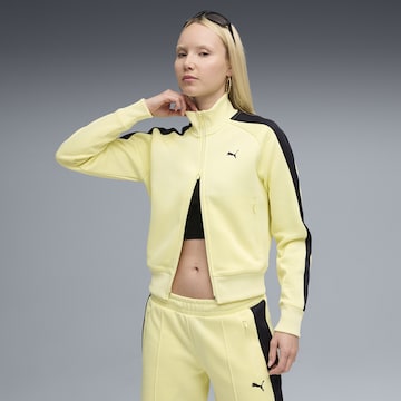 PUMA Trainingsjack 'T7 Always On' in Geel: voorkant