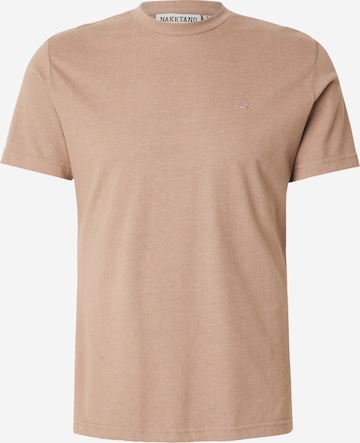 naketano Футболка в Коричневый: спереди