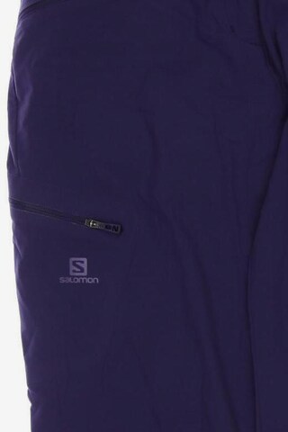 SALOMON Pants in L in Purple