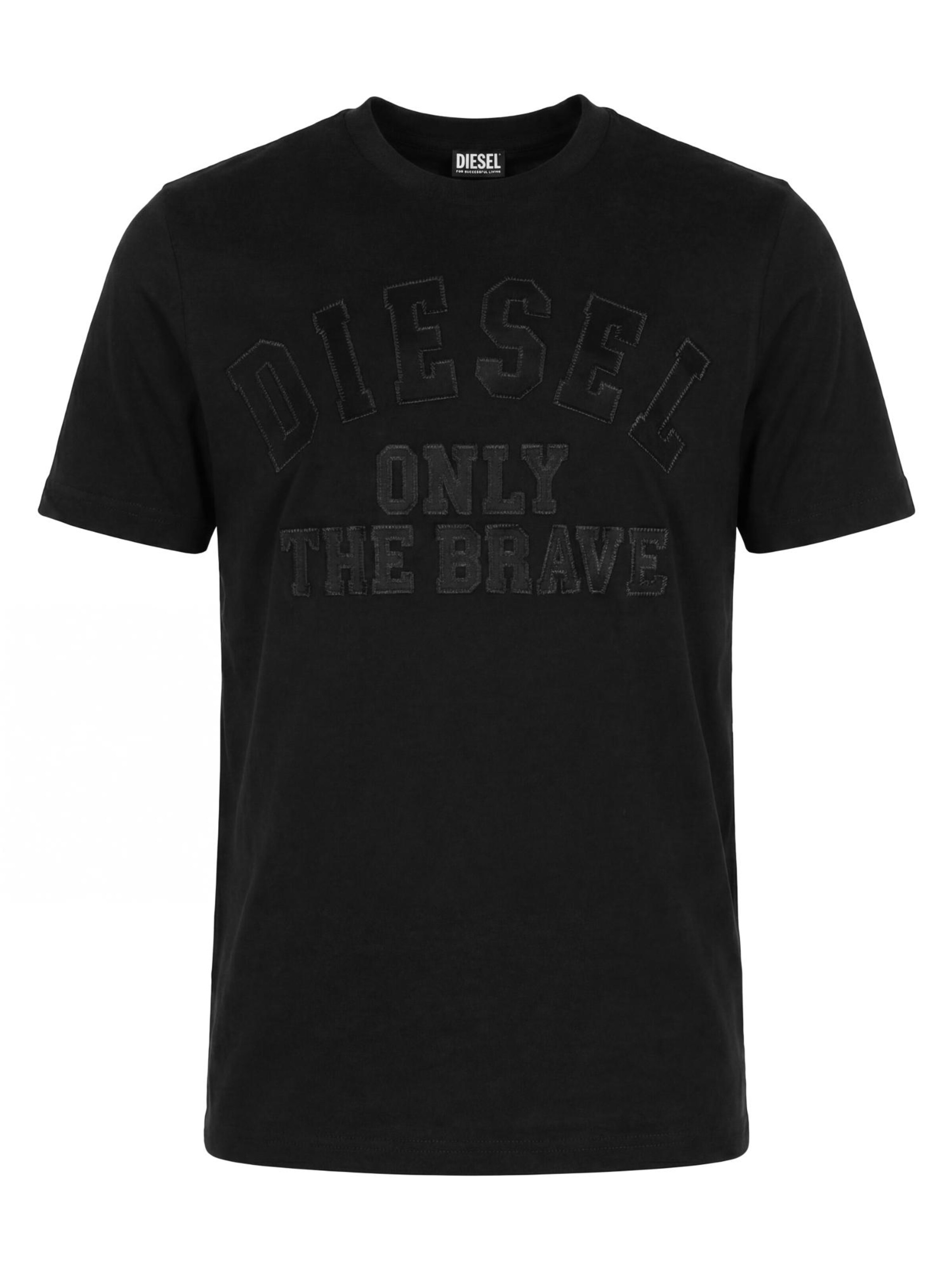 DIESEL Camiseta 'T-JUST 250216' en S en negro, Vista del producto