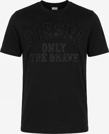 T-Shirt 'T-JUST 250216' DIESEL en noir : devant