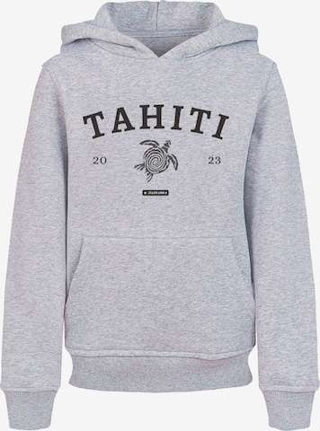F4NT4STIC Sweatshirt 'Tahiti' in Grijs: voorkant