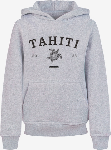 Sweat-shirt 'Tahiti' F4NT4STIC en gris : devant