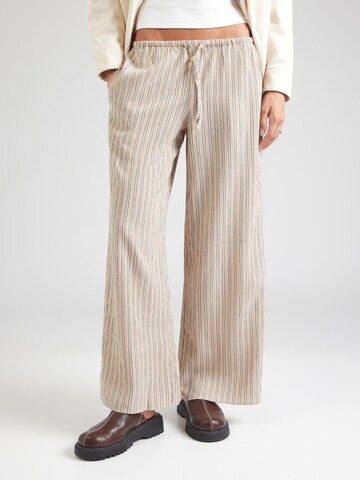 TOPSHOP Wide leg Trousers in Orange: front