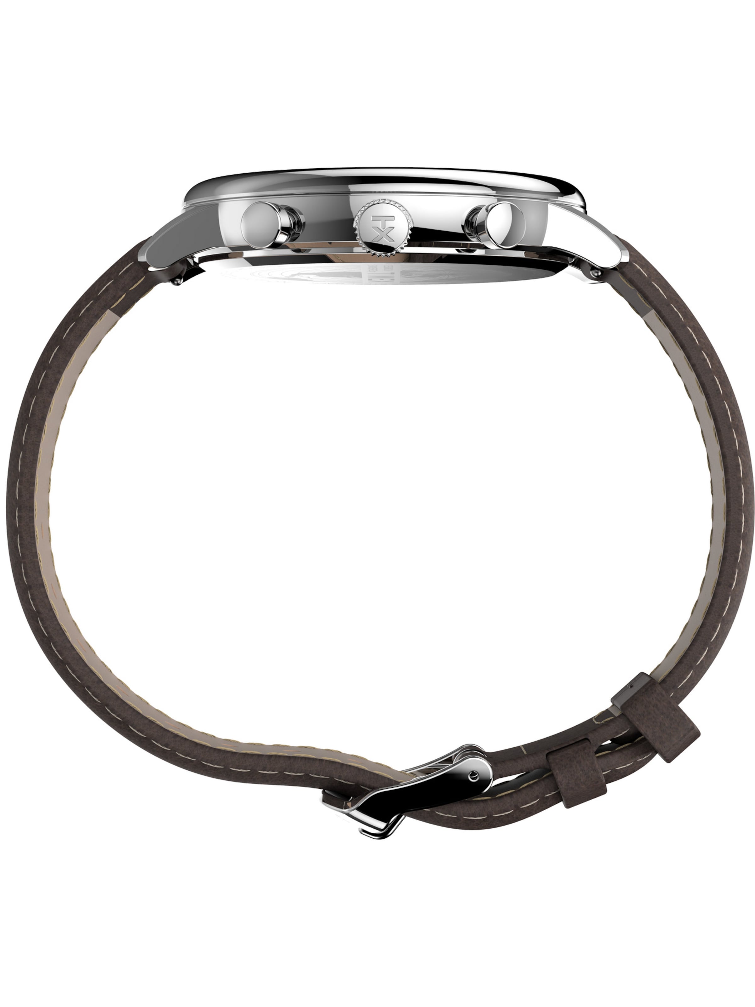 TIMEX Analog watch 'Chicago City Collection' in Brown