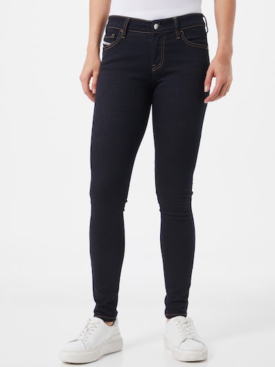 DIESEL Jeans 'Slandy' i mörkblå, På modell