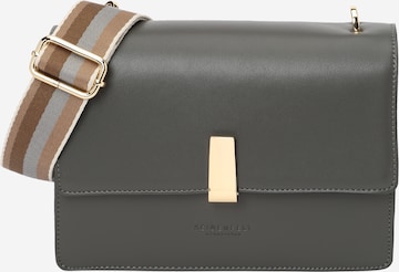 Seidenfelt Manufaktur Crossbody Bag 'Flen' in Grey: front