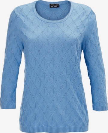 Pull-over Goldner en bleu : devant
