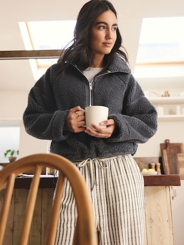 Next Fleecejacke in Grau