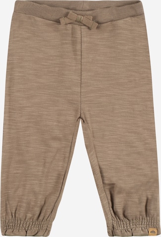 Effilé Pantalon NAME IT en beige : devant