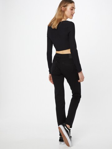 regular Jeans 'Emma' di PULZ Jeans in nero