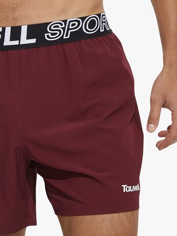 TAUWELL Slimfit Sporthose‌‌ in Rot