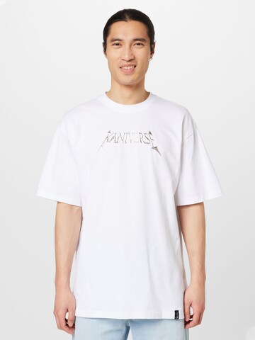 T-Shirt Karl Kani en blanc : devant