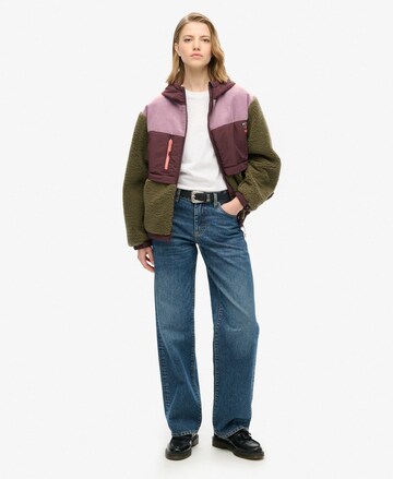 Superdry Fleece Jacket in Green
